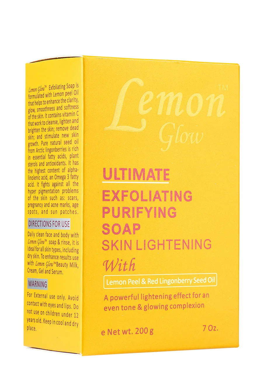 GLOW - Lemon Glow Ultimate Exfoliating Purifying Soap